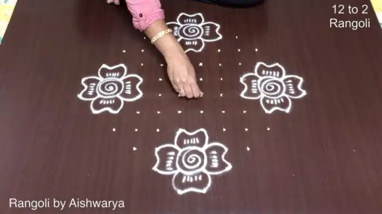 rangoli for New Year