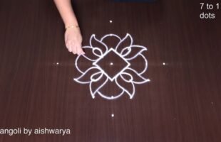 Simple Rangoli Kolam Designs