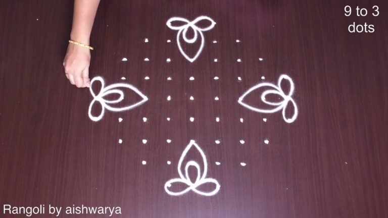 peacock kolam