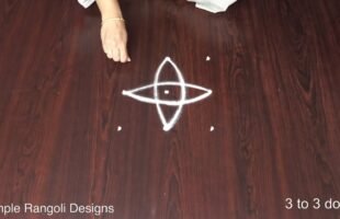 Simple Traditional Rangoli Designs