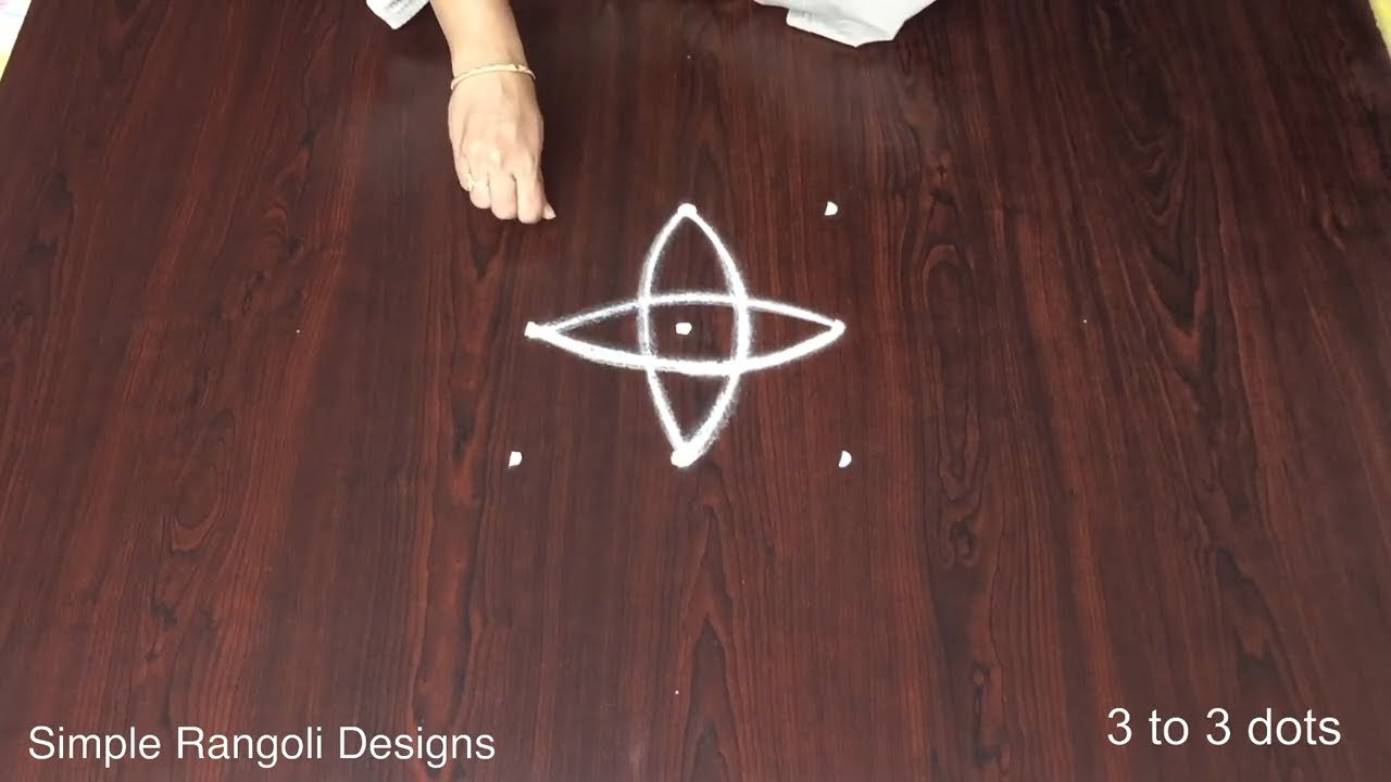 Simple Traditional Rangoli Designs