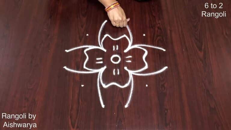 Six Dots Pongal Special Muggulu Designs