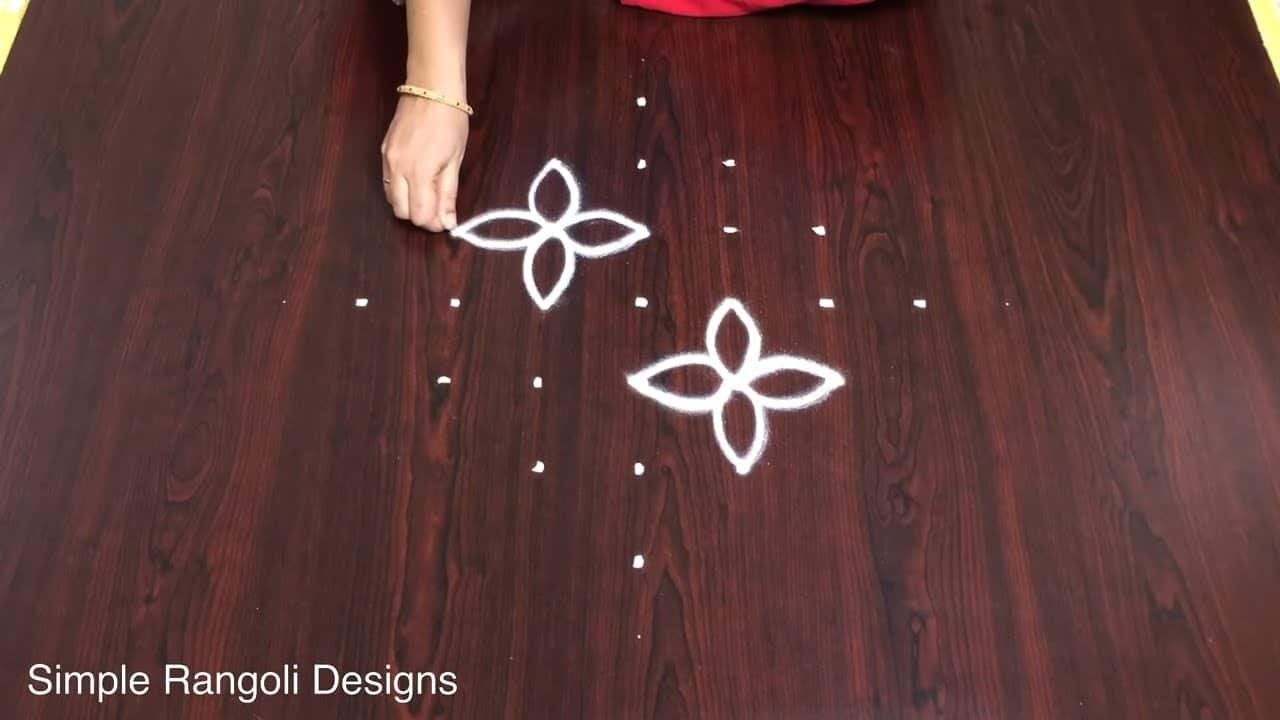 Small Beautiful Rangoli