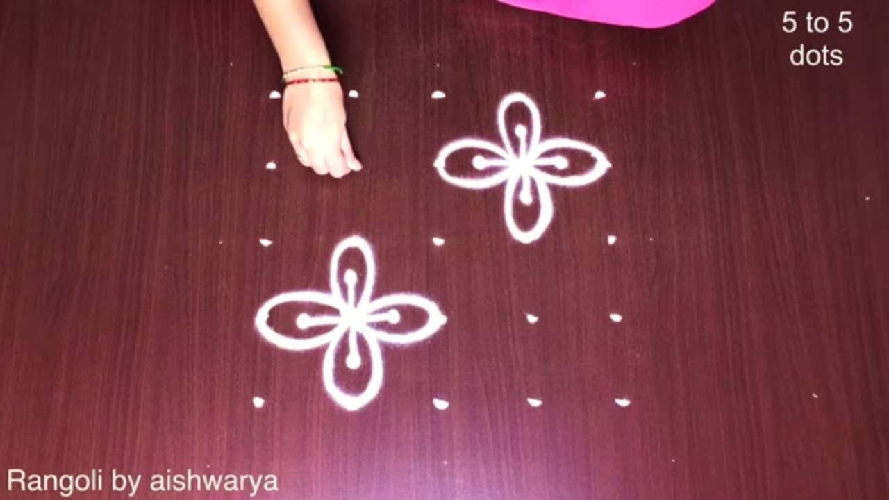 Small Chinna Muggulu for Beginners