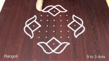 Small Chukkala Muggulu Designs