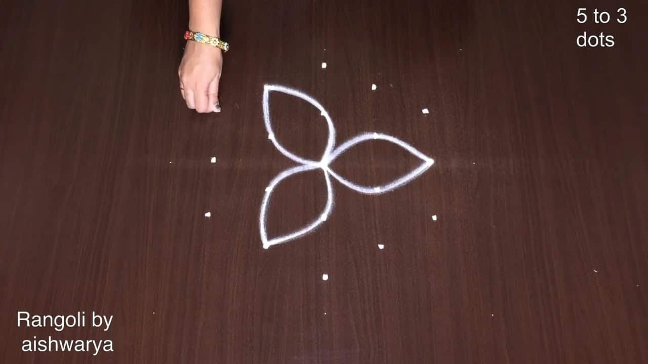 Small Chukkala Rangoli Designs