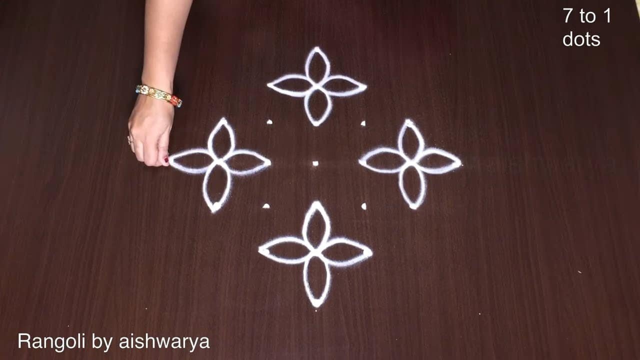 Small Daily Rangoli Designs