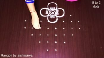 Small Hand Rangoli Designs