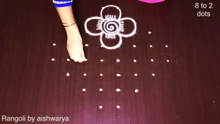 small hand rangoli