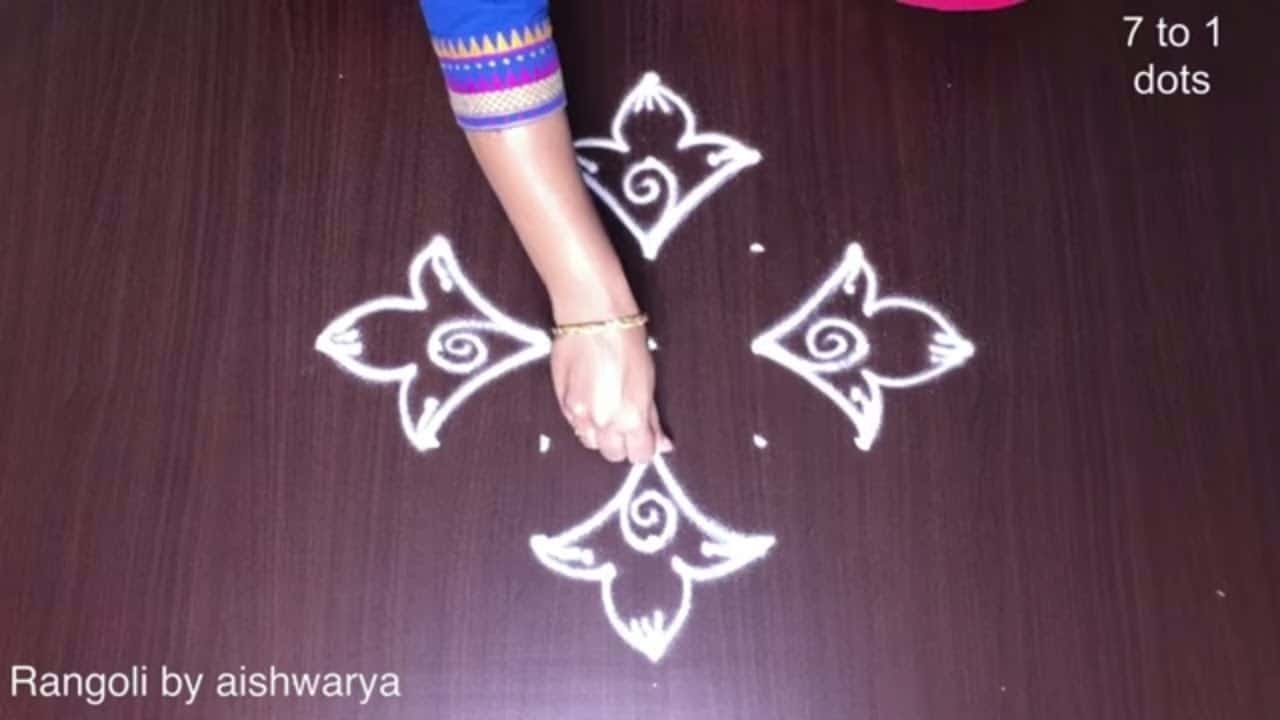 Small Kolams for Daily Use