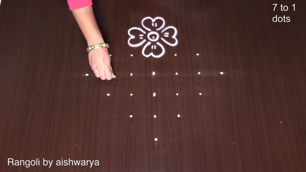 7×1 dots muggulu
