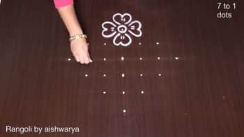 Small Muggulu 7×1 Dots