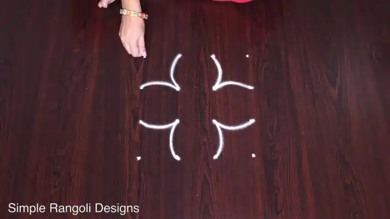 muggulu with 4 dots