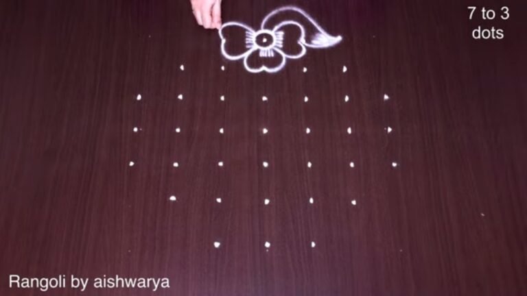 innovative pooja kolam