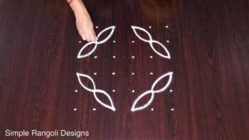 Small Pulli Beginners Home Chukkala Muggulu