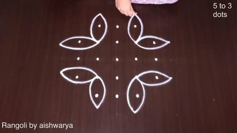 pulli Margazhi kolam