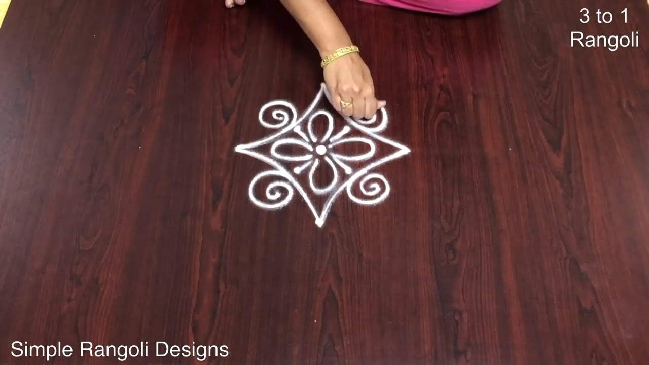 Small Rangoli Designs Border