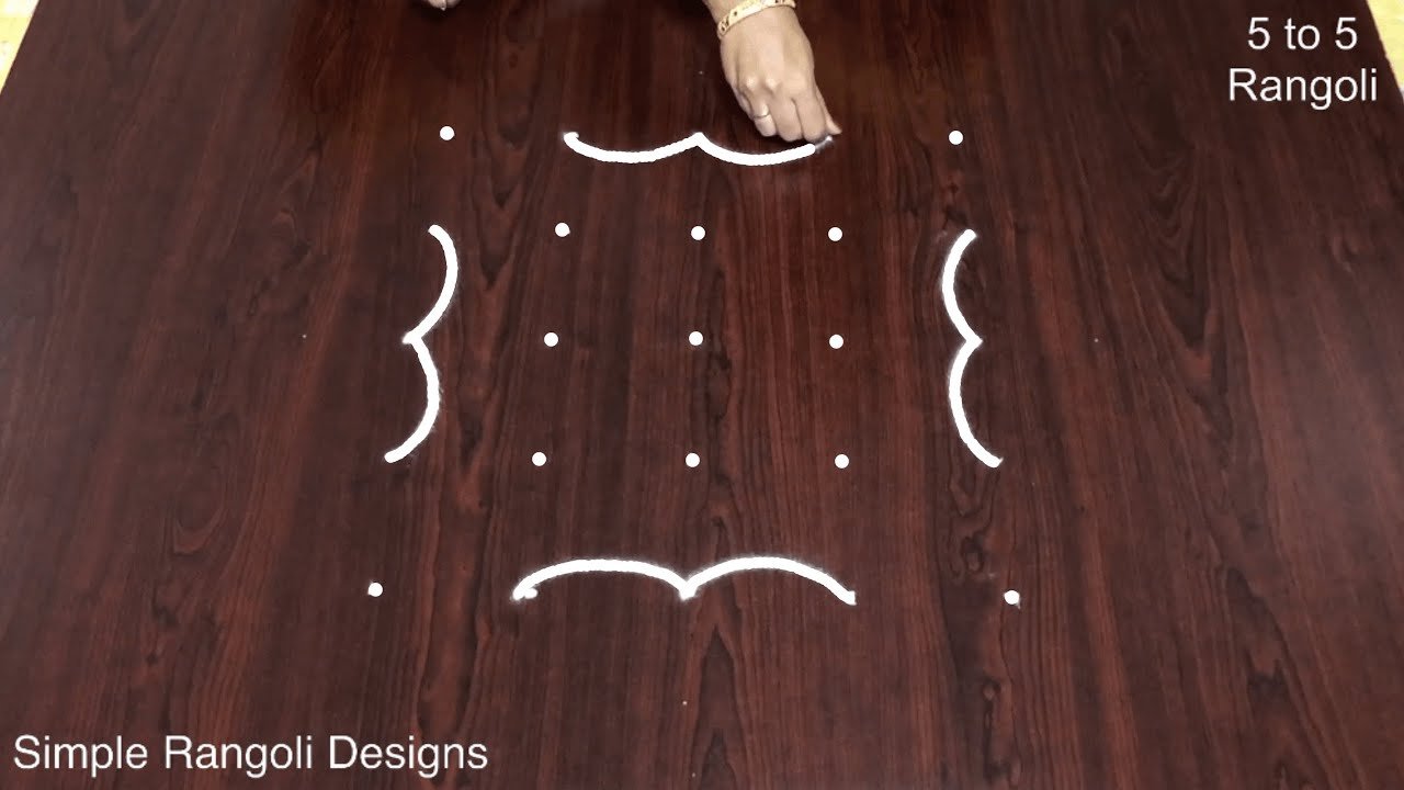 Small Rangoli Designs for Diwali