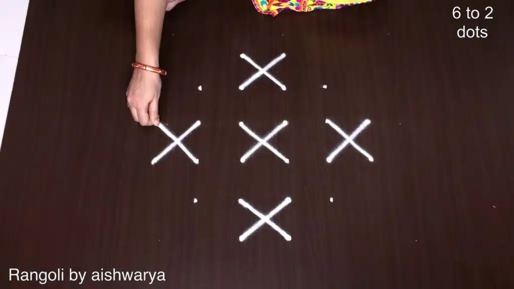 Special Rangavalli Daily Chukkala Muggulu Kolam