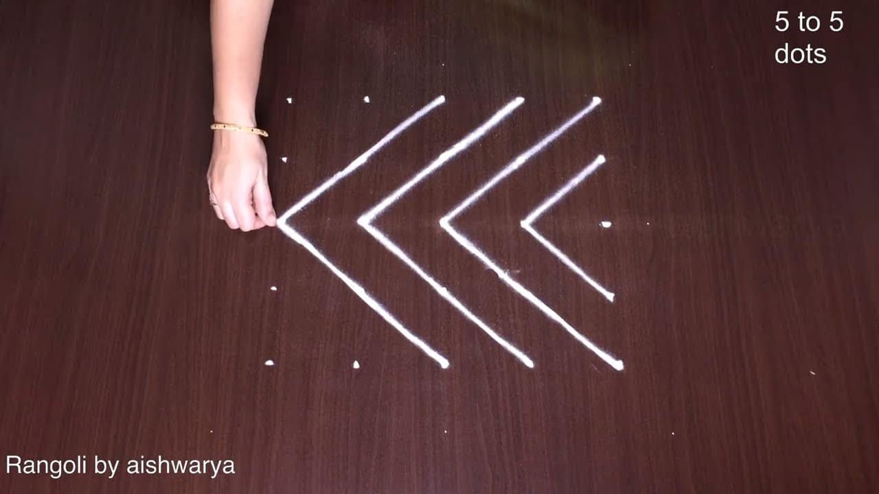 Sravana Masam Chinna Muggulu