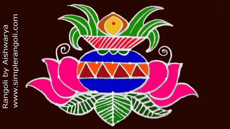 9×1 dots Sravana Masam muggulu