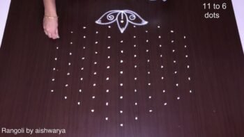 Sravana Sukravaram Muggulu Kolam