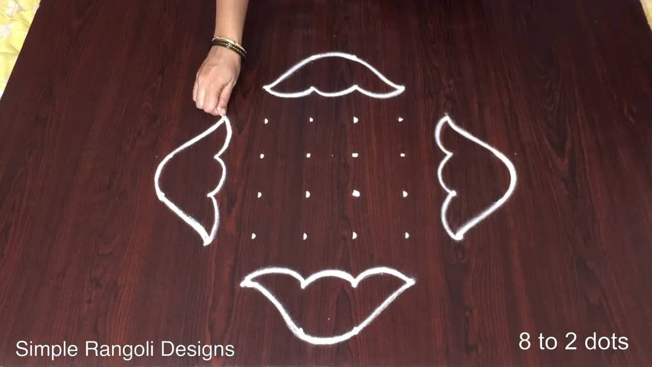 Sukravaram Muggulu Designs 8 X 2