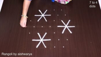 Sukravaram Pooja Room Muggulu