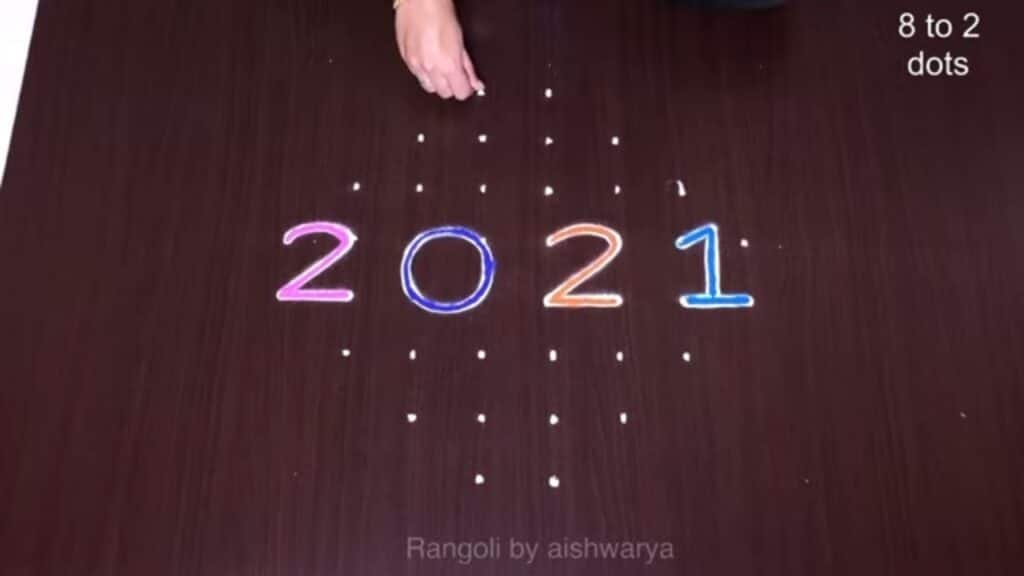 Tamil New Year kolam