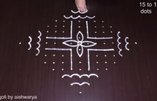 Tamil Pulli Diya Kolangal