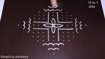 Tamil Pulli Diya Kolangal