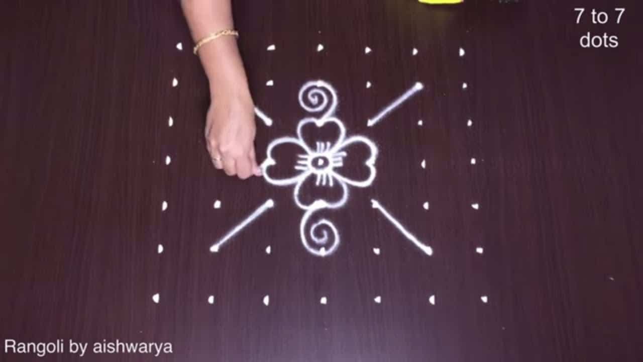 Telugu New Year Ugadi Kolam