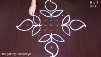 Telugu New Year Ugadi Muggulu