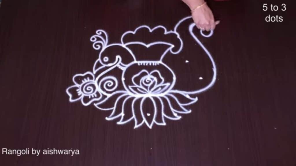 Thai Madham rangoli