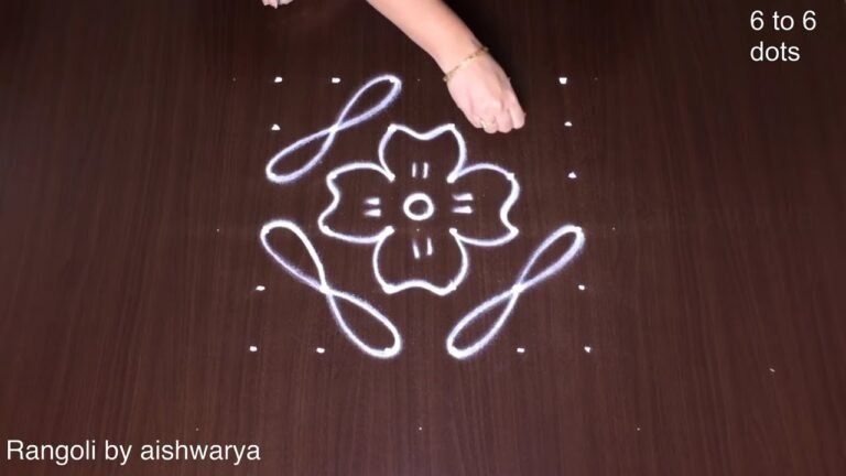 Thai Masam flower kolam