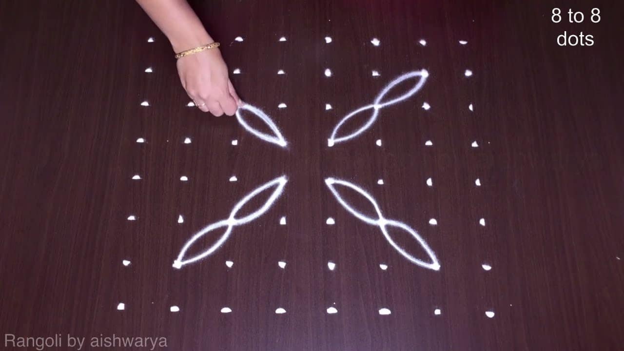 Thai Poosam Butterfly Kolam