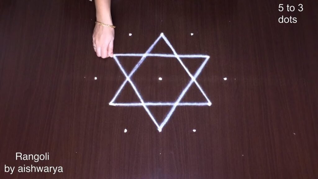 Thaipusam rangoli