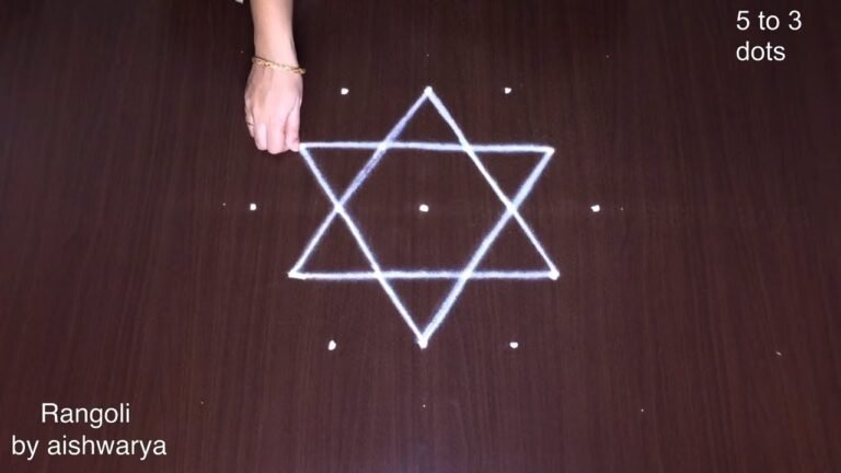 Thaipusam rangoli