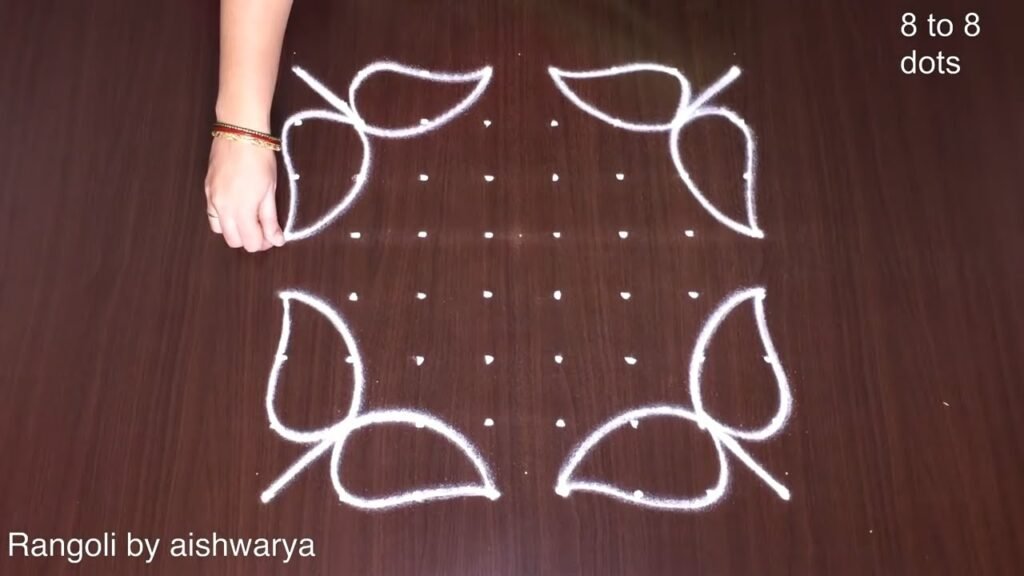 flower rangoli
