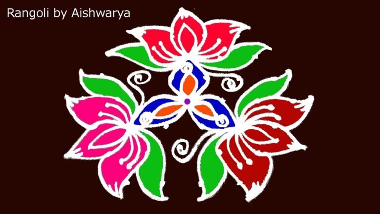 Vasant Panchami rangoli
