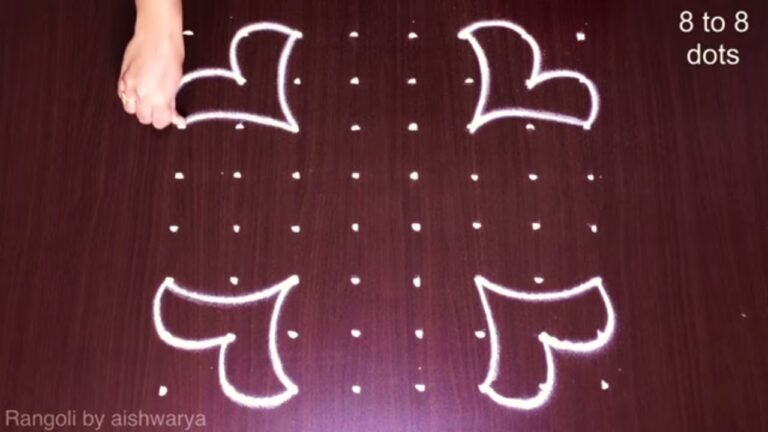 Tradition to Draw Every Day Kolam