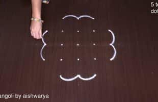 Traditional Friday Diwali Rangoli