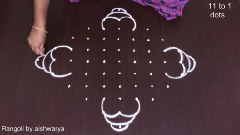 traditional Ganesh kolam