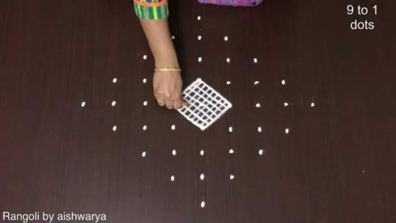 Traditional Kolam Rangoli Designs