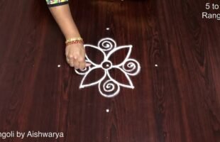 Traditional Pulli Kolam