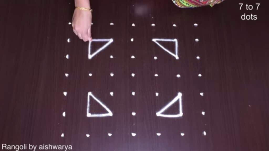 traditional Thursday kolam