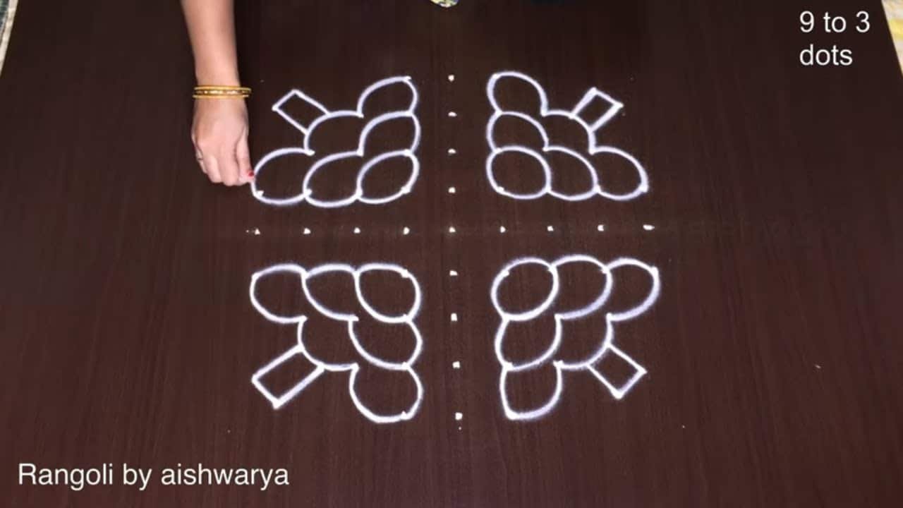 Tree Muggulu for Christmas