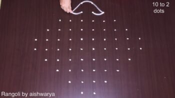 Trendy Big Chukkala Muggulu