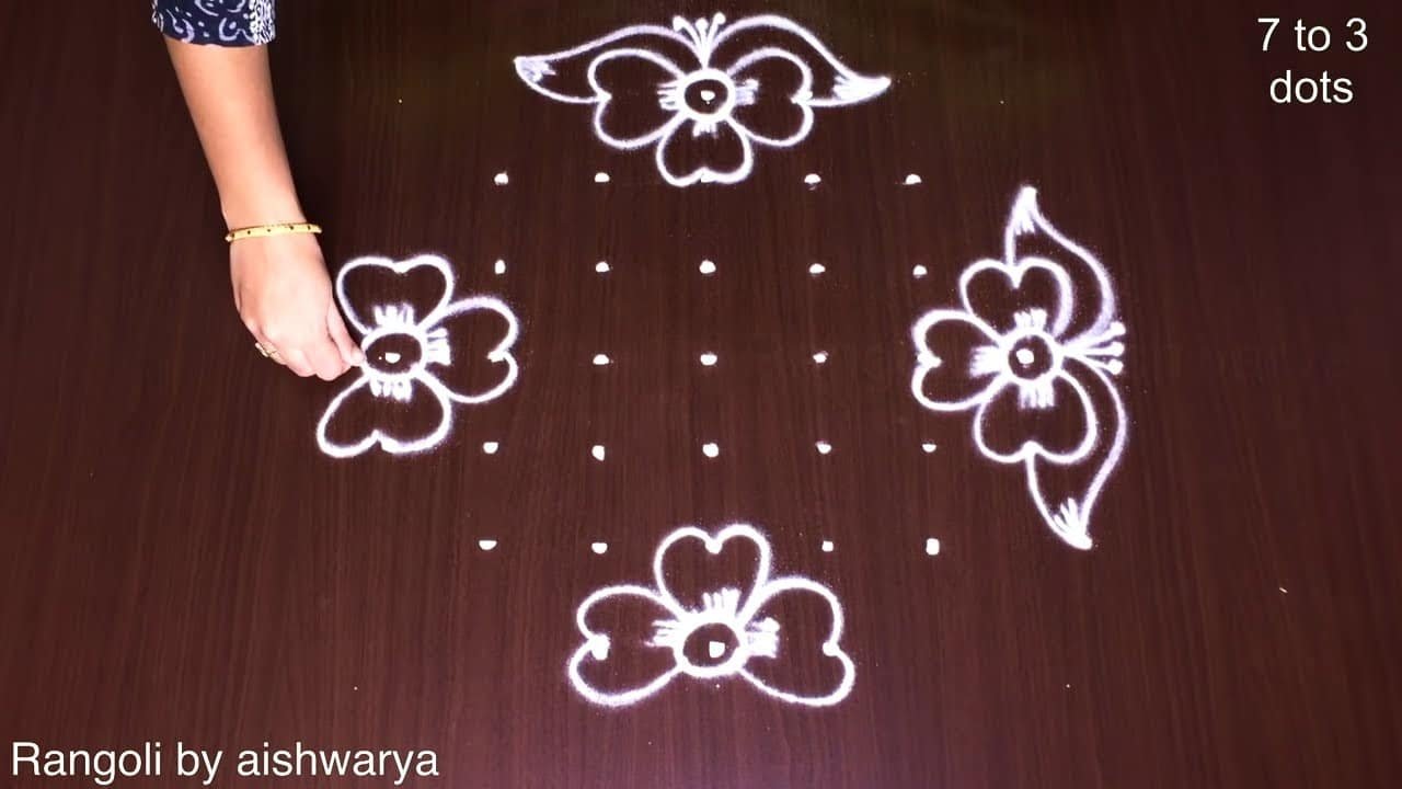 Trendy Creative Kolam Designs