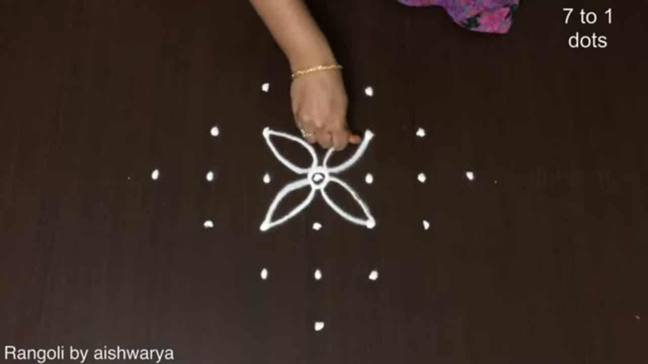 Trendy Diwali Rangoli Muggulu